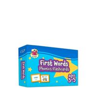 CGP Books First Words Phonics Flashcards for Ages 3-5 (Copertina rigida)