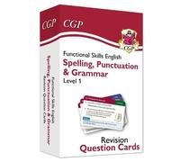 CGP Books Functional Skills English Revision Question Cards: (Copertina rigida)