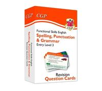 CGP Books Functional Skills English Revision Question Cards: (Copertina rigida)