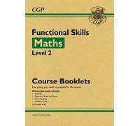 CGP Books Functional Skills Maths Level 2 - Course Booklet (Mixed Media Product)