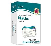 CGP Books Functional Skills Maths Revision Question Cards - L (Copertina rigida)