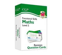 CGP Books Functional Skills Maths Revision Question Cards - L (Copertina rigida)
