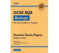 CGP Books GCSE Biology AQA Practice Papers: Higher Pack 2 (Tascabile)