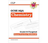 CGP Books GCSE Chemistry AQA Grade 8-9 Targeted Exam Practice Workbo (Tascabile)