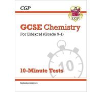 CGP Books GCSE Chemistry: Edexcel 10-Minute Tests (includes answers) (Tascabile)