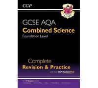 CGP Books GCSE Combined Science AQA Foundation Complete Re (Mixed Media Product)
