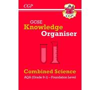 CGP Books GCSE Combined Science AQA Knowledge Organiser - Foundation (Tascabile)