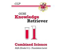 CGP Books GCSE Combined Science AQA Knowledge Retriever - Foundation (Tascabile)