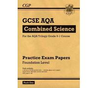 CGP Books GCSE Combined Science AQA Practice Papers: Foundation Pack (Tascabile)