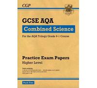 CGP Books GCSE Combined Science AQA Practice Papers: Higher Pack 2 (Tascabile)