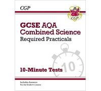 CGP Books GCSE Combined Science: AQA Required Practicals 10-Minute T (Tascabile)