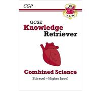 CGP Books GCSE Combined Science Edexcel Knowledge Retriever - Higher (Tascabile)