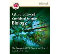 CGP Books GCSE Combined Science for Edexcel Biology Studen (Mixed Media Product)