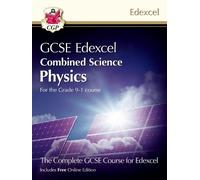 CGP Books GCSE Combined Science for Edexcel Physics Studen (Mixed Media Product)