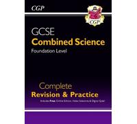 CGP Books GCSE Combined Science Foundation Complete Revisi (Mixed Media Product)