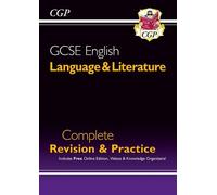 CGP Books GCSE English Language and Literature Complete Re (Mixed Media Product)