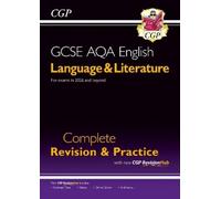 CGP Books GCSE English Language & Literature AQA Complete Revision & (Tascabile)