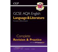 CGP Books GCSE English Language & Literature AQA Complete (Mixed Media Product)