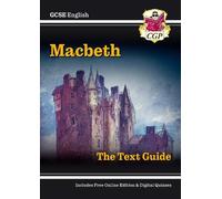 CGP Books GCSE English Shakespeare Text Guide - Macbeth in (Mixed Media Product)