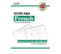CGP Books GCSE French AQA Exam Practice Workbook with CGP (Mixed Media Product)