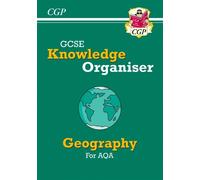 CGP Books GCSE Geography AQA Knowledge Organiser (Tascabile)
