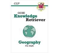 CGP Books GCSE Geography AQA Knowledge Retriever (Tascabile)