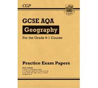 CGP Books GCSE Geography AQA Practice Papers (Tascabile) CGP AQA GCSE Geography