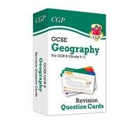 CGP Books GCSE Geography OCR B Revision Question Cards (Copertina rigida)