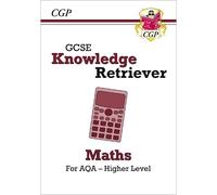 CGP Books GCSE Maths AQA Knowledge Retriever - Higher (Tascabile)