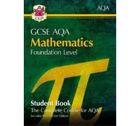 CGP Books GCSE Maths AQA Student Book - Foundation (with O (Mixed Media Product)