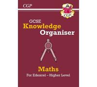 CGP Books GCSE Maths Edexcel Knowledge Organiser - Higher (Tascabile)