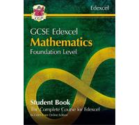 CGP Books GCSE Maths Edexcel Student Book - Foundation (wi (Mixed Media Product)
