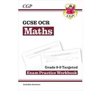 CGP Books GCSE Maths OCR Grade 8-9 Targeted Exam Practice Workbook ( (Tascabile)