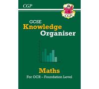 CGP Books GCSE Maths OCR Knowledge Organiser - Foundation (Tascabile)