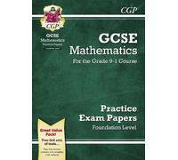 CGP Books GCSE Maths Practice Papers: Foundation (Tascabile) CGP GCSE Maths