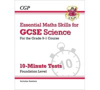 CGP Books GCSE Science: Essential Maths Skills 10-Minute Tests - Fou (Tascabile)