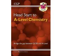 CGP Books Head Start to A-Level Chemistry (with Online Edi (Mixed Media Product)