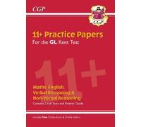CGP Books Kent Test 11+ GL Practice Papers (with Parents' (Mixed Media Product)