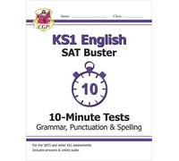 CGP Books KS1 English SAT Buster 10-Minute Tests: Grammar, Punctuati (Tascabile)