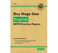 CGP Books KS1 English SATS Practice Papers: Pack 2 (for end of year (Tascabile)