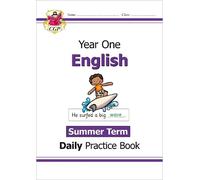 CGP Books KS1 English Year 1 Daily Practice Book: Summer Term (Tascabile)