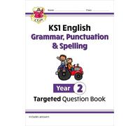 CGP Books KS1 English Year 2 Grammar, Punctuation & Spelling Targete (Tascabile)