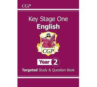 CGP Books KS1 English Year 2 Targeted Study & Question Book (Tascabile)