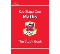 CGP Books KS1 Maths Study Book (Tascabile) CGP KS1