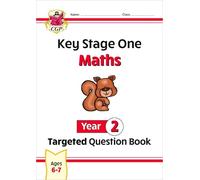 CGP Books KS1 Maths Year 2 Targeted Question Book (Tascabile) CGP Year 2 Maths
