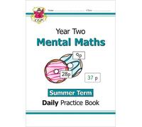 CGP Books KS1 Mental Maths Year 2 Daily Practice Book: Summer Term (Tascabile)