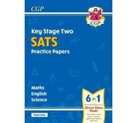 CGP Books KS2 Complete SATS Practice Papers Pack 1: Science, Maths & (Tascabile)