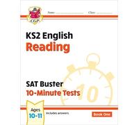 CGP Books KS2 English SAT Buster 10-Minute Tests: Reading - Book 1 ( (Tascabile)