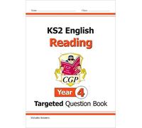 CGP Books KS2 English Year 4 Reading Targeted Question Book (Tascabile)