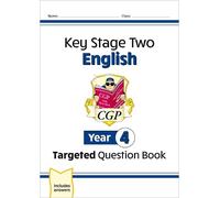 CGP Books KS2 English Year 4 Targeted Question Book (Tascabile)
